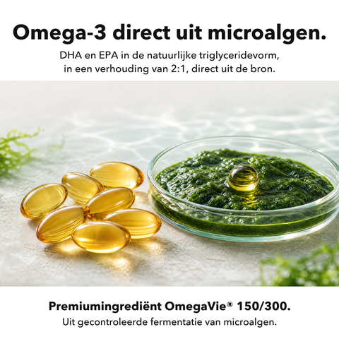 Omega 3 Vegan: Omega-3 direct uit microalgen