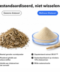 Shatavari: Gestandaardiseerd, niet wisselend