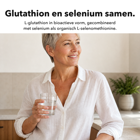 Liposomaal Glutathion: Glutathion en selenium samen