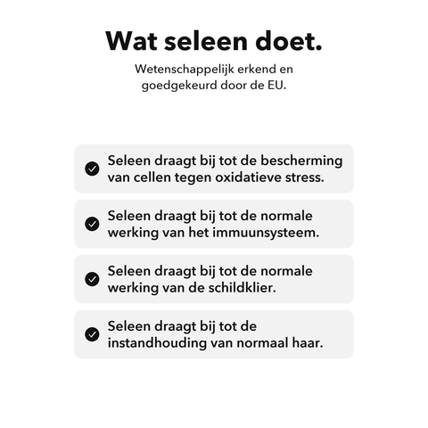 Liposomaal Glutathion: Wat seleen doet