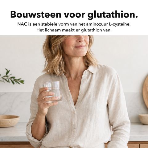 Liposomaal NAC: Bouwsteen voor glutathion