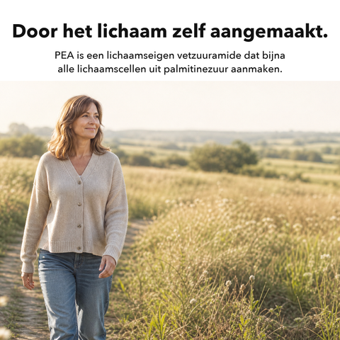 Liposomaal PEA: Door het lichaam zelf aangemaakt