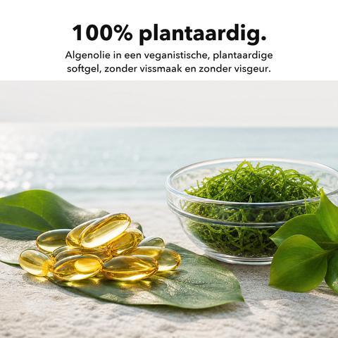 Omega 3 Vegan: 100% plantaardig