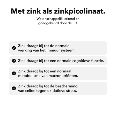 Liposomaal Shilajit: Met zink als zinkpicolinaat