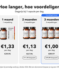 Liposomaal Glutathion: Hoe langer, hoe voordeliger