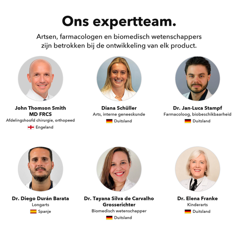Liposomaal NAC: Ons expertteam