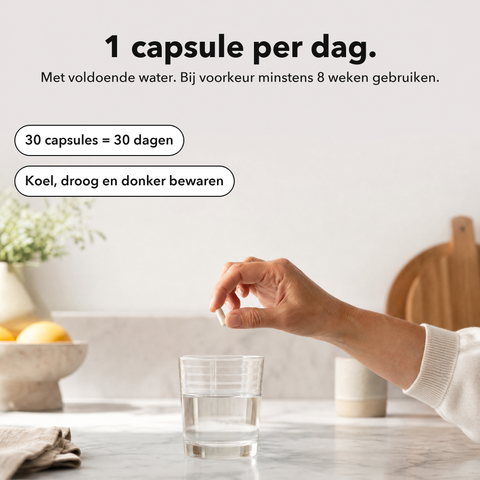 Microingekapselde Intieme Probiotica: 1 capsule per dag
